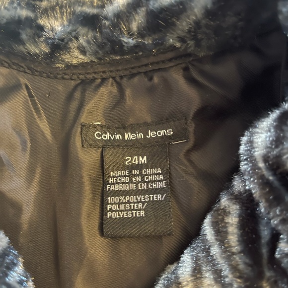 Calvin Klein fur coat - Picture 2 of 4